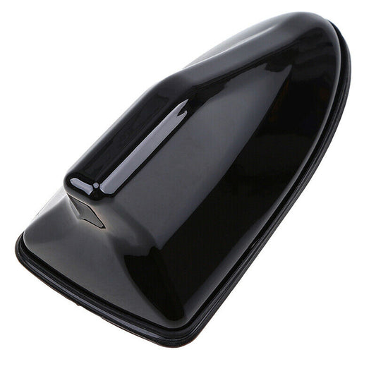 UK Black Car Shark Fin Roof Antenna Aerial Mast FM/AM Radio Signal Universal hl