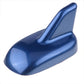 1* Blue Car Auto Decoration Dummy Fin Roof Shark Antenna Aerial Spoiler Decor