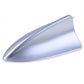 1x Silver Shark Fin Dummy Imitation Replica Aerial Decor Spoiler Antenna ABS HIQ