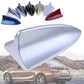 1x Silver Shark Fin Dummy Imitation Replica Aerial Decor Spoiler Antenna ABS HIQ