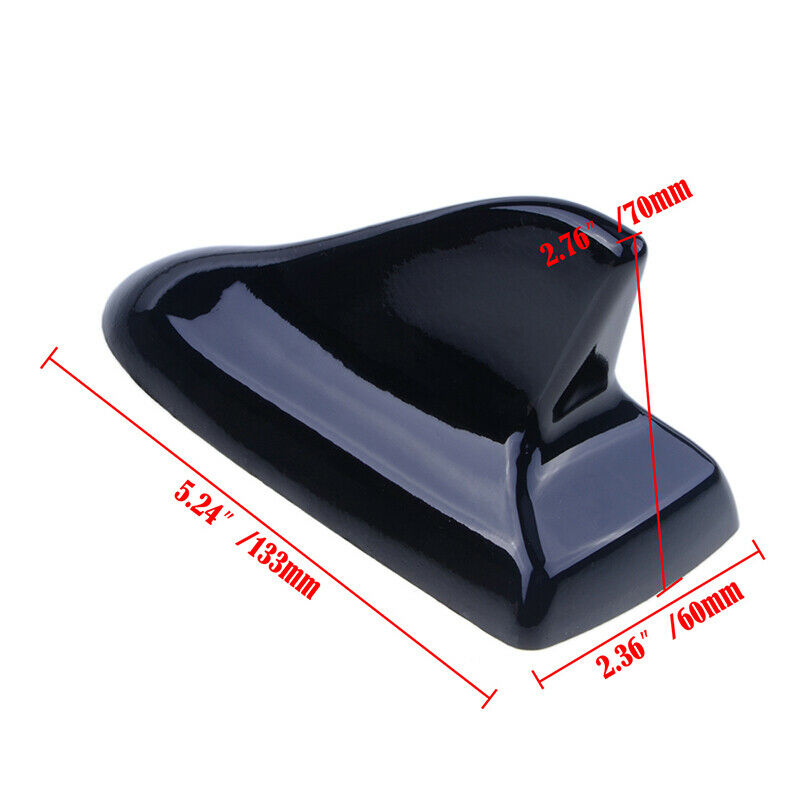 Black Shark Fin Aerial Roof Car Antenna Decor for Audi Passat B5 Jetta Golf AH