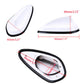 1pc White Car Aerial Shark Fin Roof Refit Radio AM/FM Signal Antenna For Civic