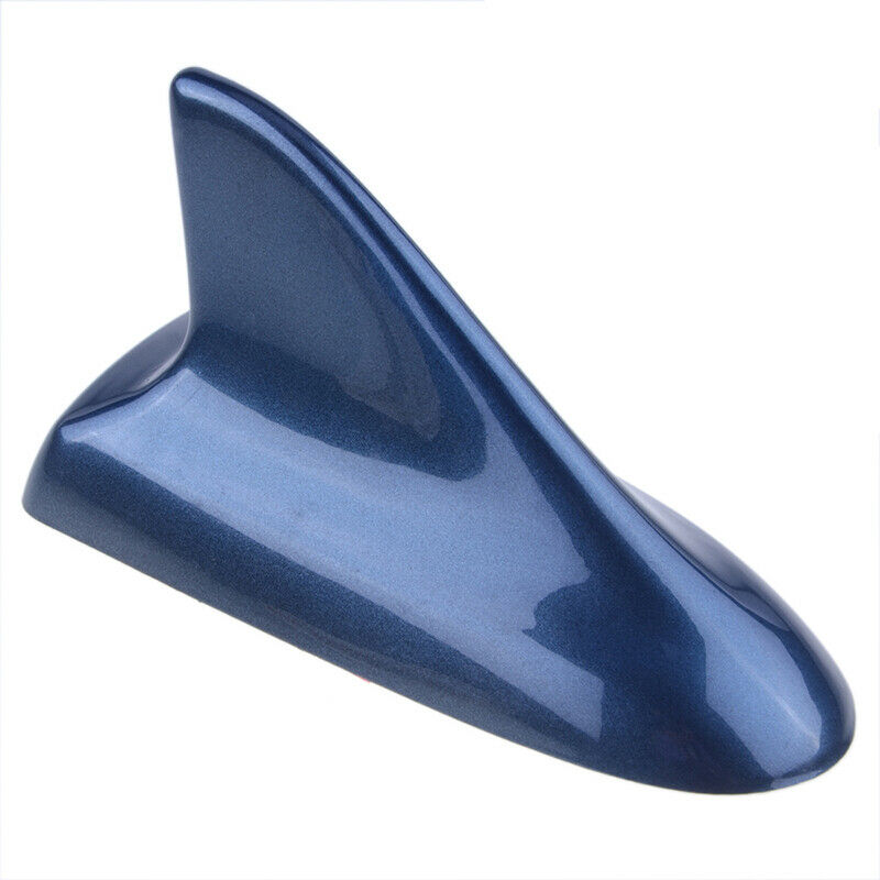 Blue Atuo Shark Fin Decorative Dummy Roof Antenna Aerial for BMW Audi VW