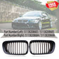 1 Pair For 1998-2001 BMW E46 2 Door Coupe Matte Black Kidney Grille Grill