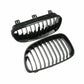 2x Gloss Black Front Kidney Grilles Grill For BMW 1-Series E81/E82/E87/E88 08-12