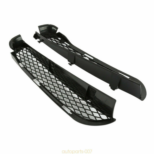 ABS Upper Bumper Mesh Grille Grill Black For BMW X5 E53 2003-06 Facelift UK AH