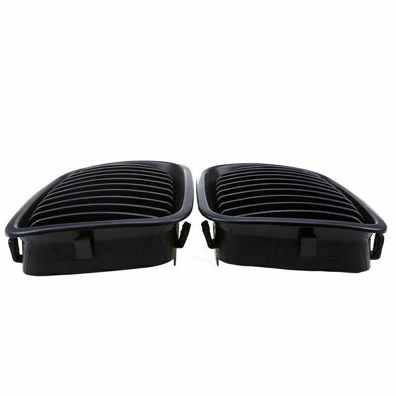 Pair Front Kidney Grille Grill for BMW 3-Series E46 Saloon 1998-2001 51138208489