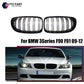 For BMW E90 E91 3 Series Kidney Grill Grille Gloss Black M Style 09-13 LCI Model