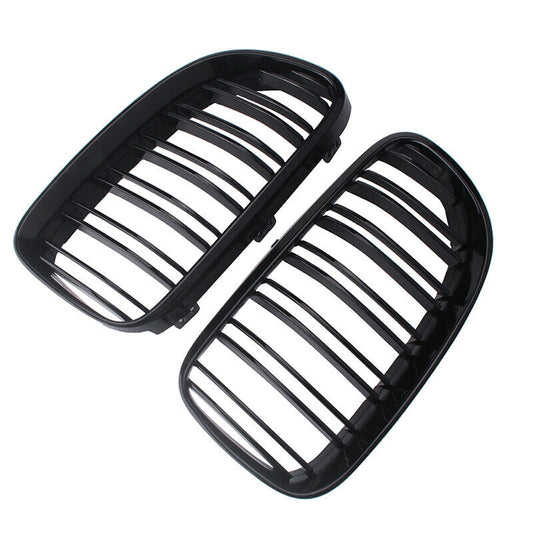 Gloss Black For BMW E92 E93 3 Series 10-13 LCI Coupe Cabrio Kidney Grille Grill