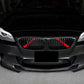 Front Red Grille Trim Strips Cover for BMW F10 F06 F12 F39 F48 5 6 7 series UK