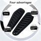2x Carbon Fiber Car Air Flow Intake Scoop Turbo Bonnet Vent Cover Hood Fender UK