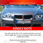 M Style Kidney Grille Strip Cover Clip Trim For BMW 3 Series E90 E91 UK hh