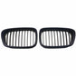 For BMW 97-03 E39 525i 528i 530i 540i M5 Matte Black Front Hood Kidney Grille