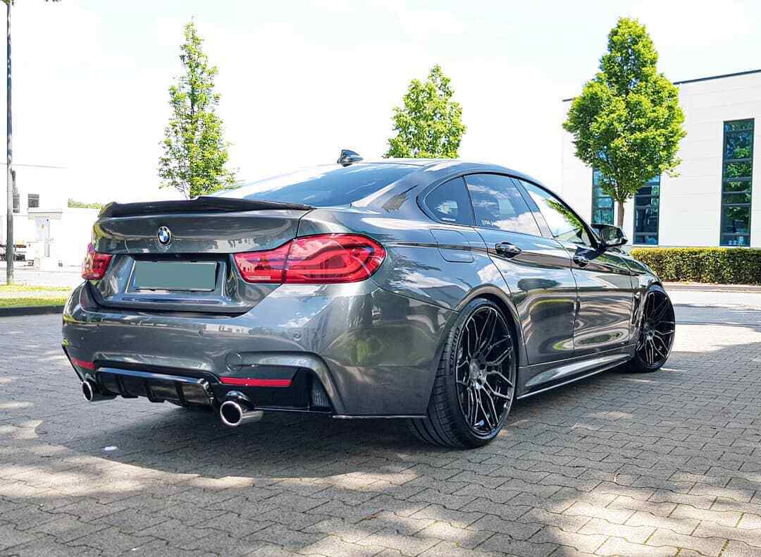 BMW 4 SERIES F36 GRAN COUPE V STYLE REAR TRUNK BOOT SPOILER 2014-2020