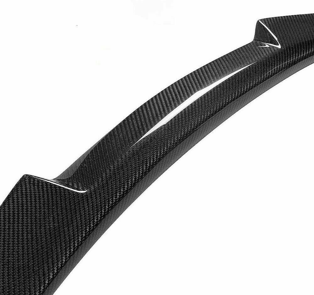 BMW 4 SERIES F82 M4 COUPE REAR BOOT SPOILER V STYLE LIP CARBON LOOK 100% FIT