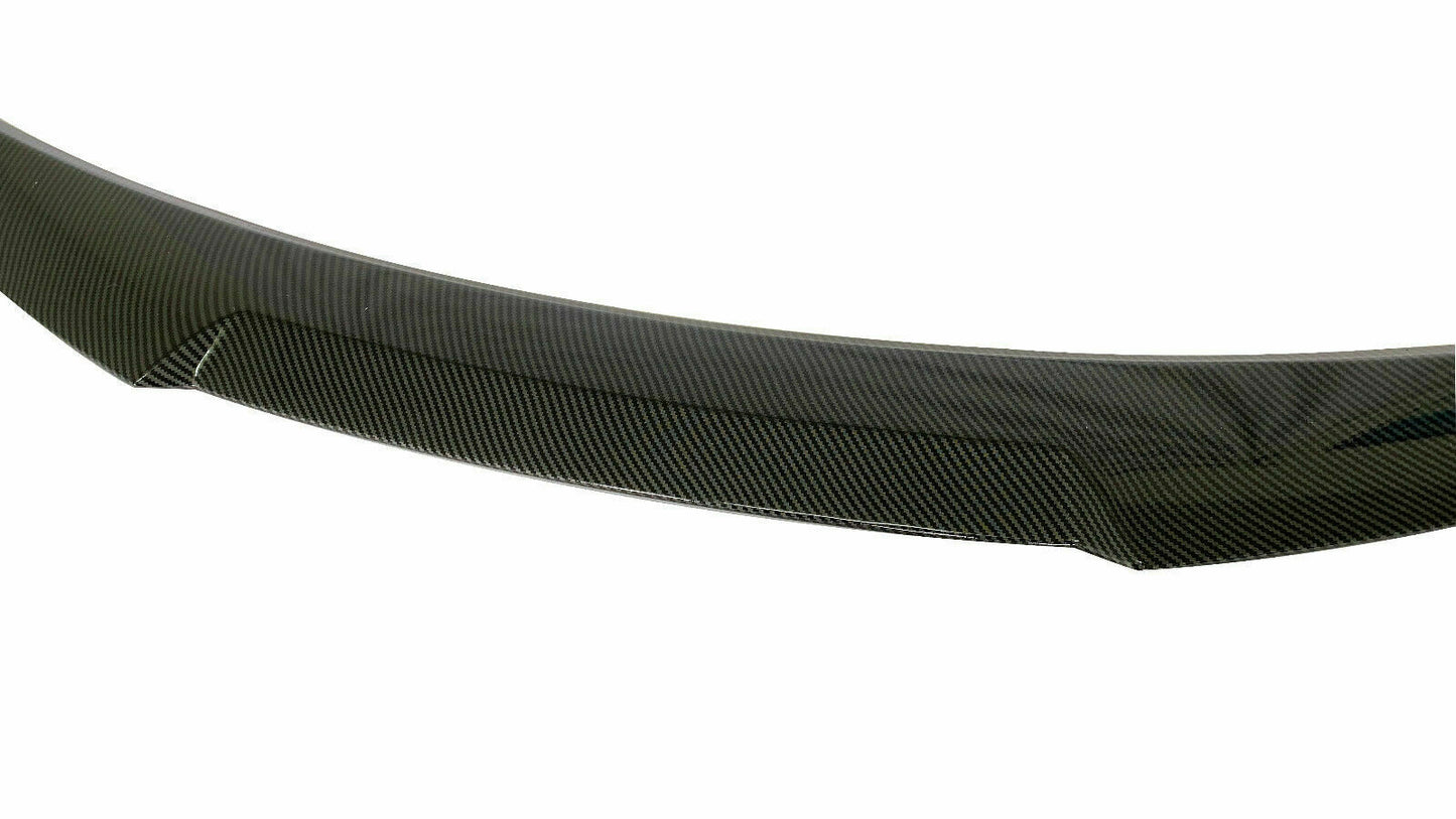 BMW 4 SERIES F82 M4 COUPE REAR BOOT SPOILER V STYLE LIP CARBON LOOK 100% FIT