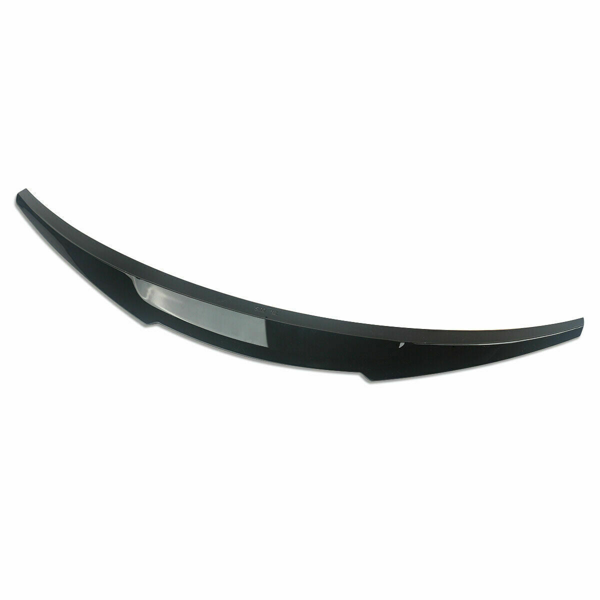 BMW 3 SERIES F30 F80 M4 V STYLE REAR TRUNK LID BOOT SPOILER M PERFORMANCE BLACK