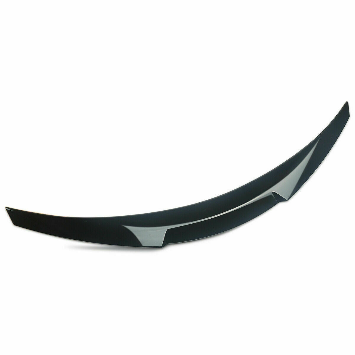 BMW 3 SERIES F30 F80 M4 V STYLE REAR TRUNK LID BOOT SPOILER M PERFORMANCE BLACK