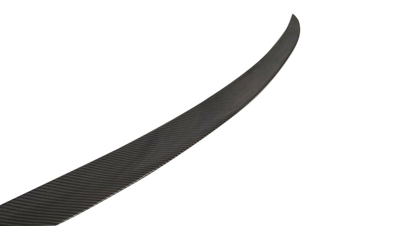 BMW 4 SERIES F36 4D GRAN COUPE REAR TRUNK BOOT SPOILER LIP CARBON LOOK OEM FIT