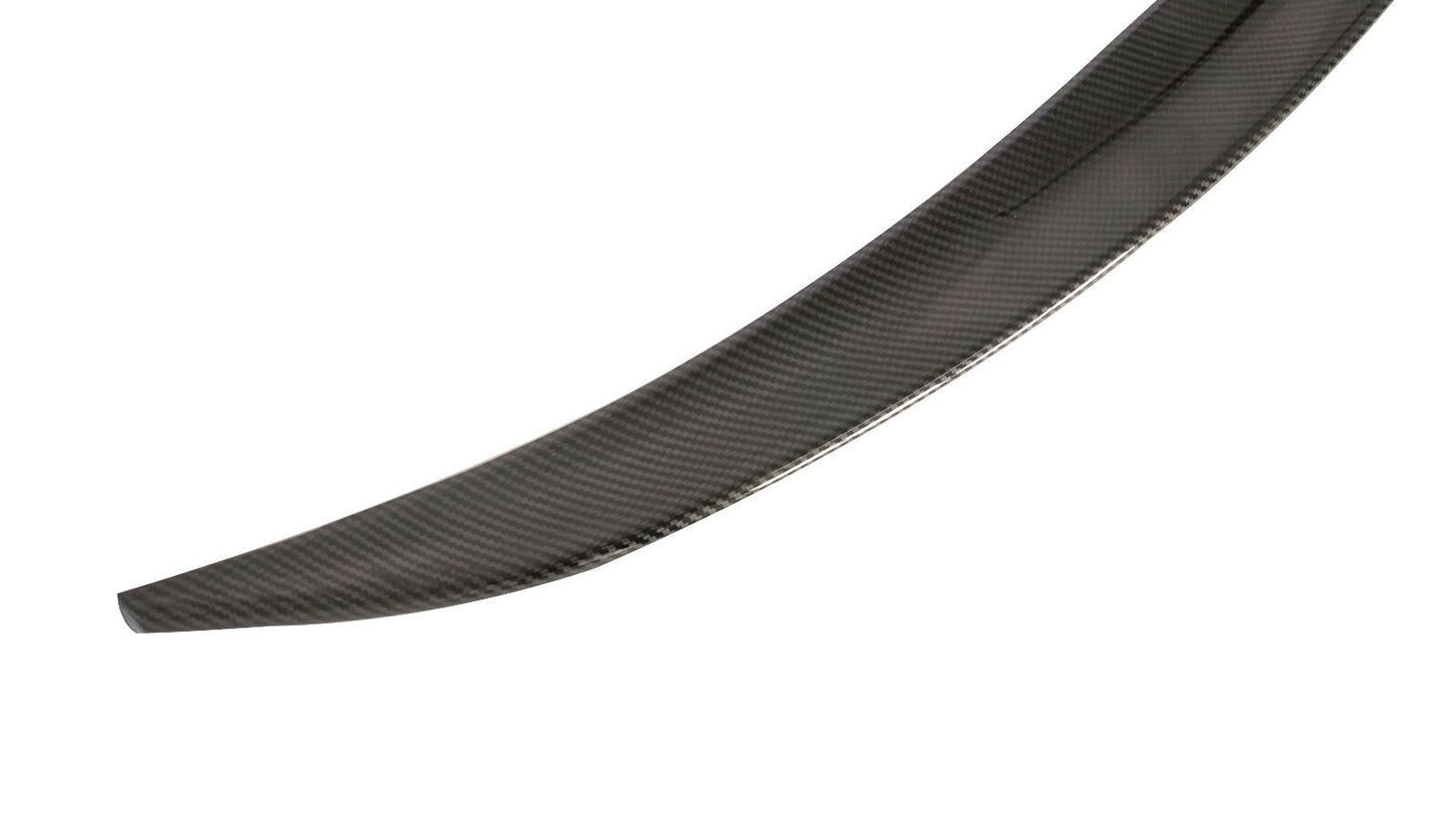 MERCEDES CLA W117 C117 AMG STYLE WING REAR TRUNK BOOT SPOILER LIP CARBON LOOK