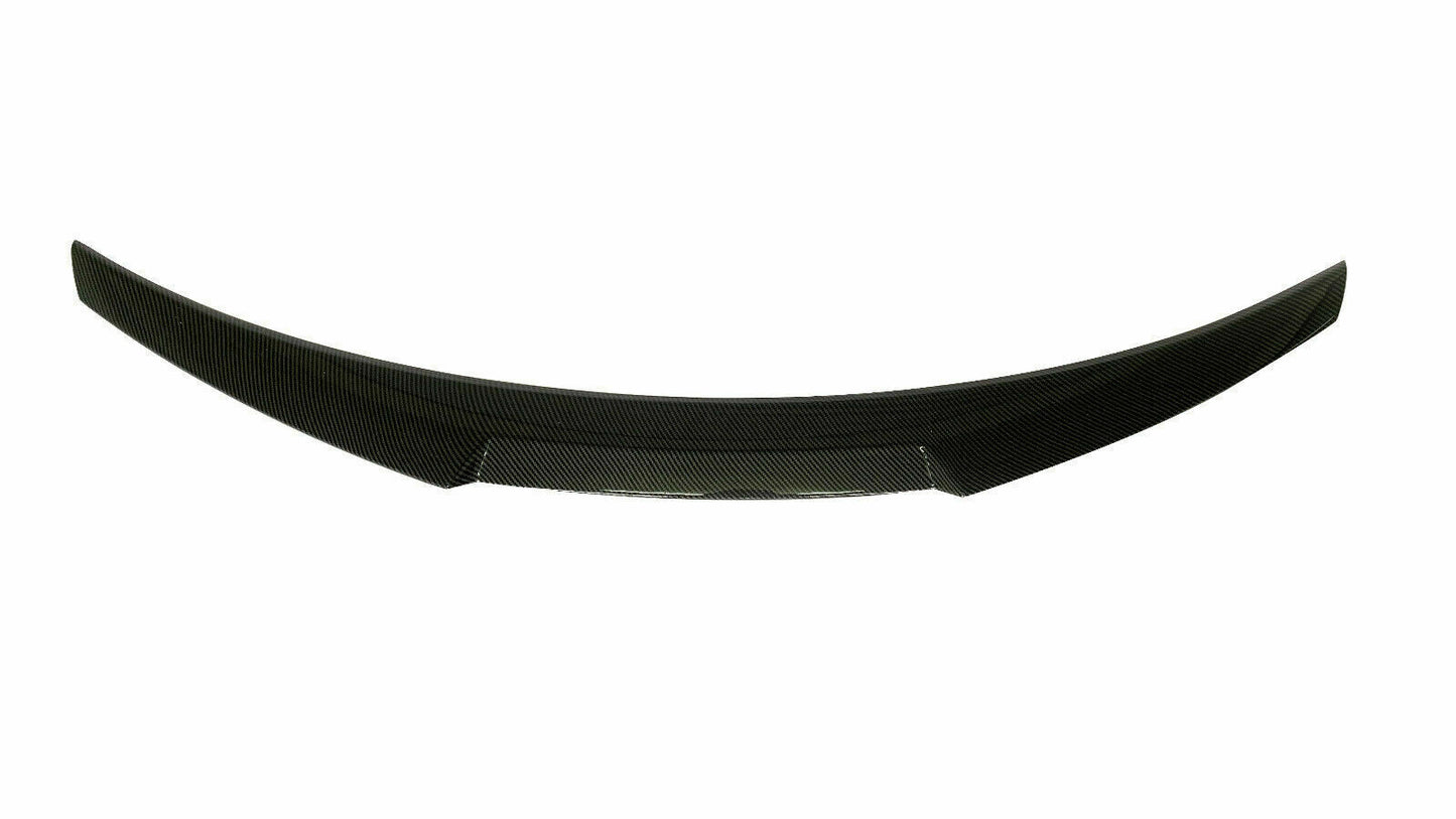 AUDI A4 B8 S4 RS4 SALOON 2009-2012 M4 STYLE REAR BOOT SPOILER LIP CARBON LOOK