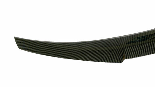 AUDI A4 B8 S4 RS4 SALOON 2009-2012 M4 STYLE REAR BOOT SPOILER LIP CARBON LOOK