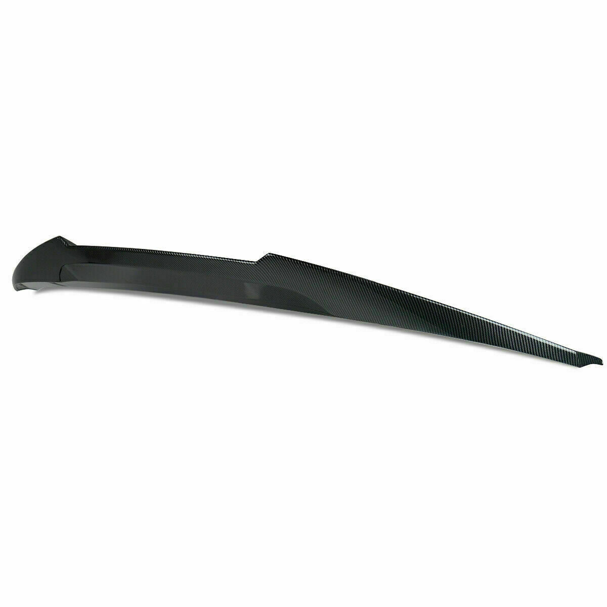 FOR BMW 2 SERIES F22 F87 M4 STYLE CARBON FIBER LOOK REAR BOOT TRUNK LIP SPOILER