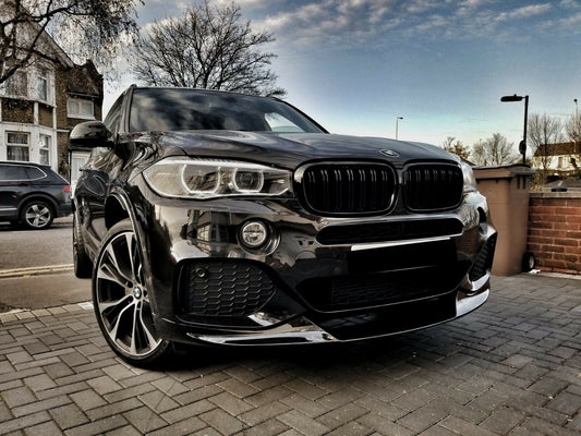 BMW X5 F15 M STYLE PERFORMANCE FULL BODY KIT DIFFUSER SPOILER GLOSS BLACK COLOR