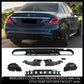 MERCEDES C CLASS W205 SALOON ESTATE AMG C63 STYLE REAR DIFFUSER FACELIFT 2019+