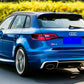 AUDI A3 8V HATCHBACK 2014+ RS3 LOOK REAR WING HOOD ROOF SPOILER SPLITTER 2014 ON