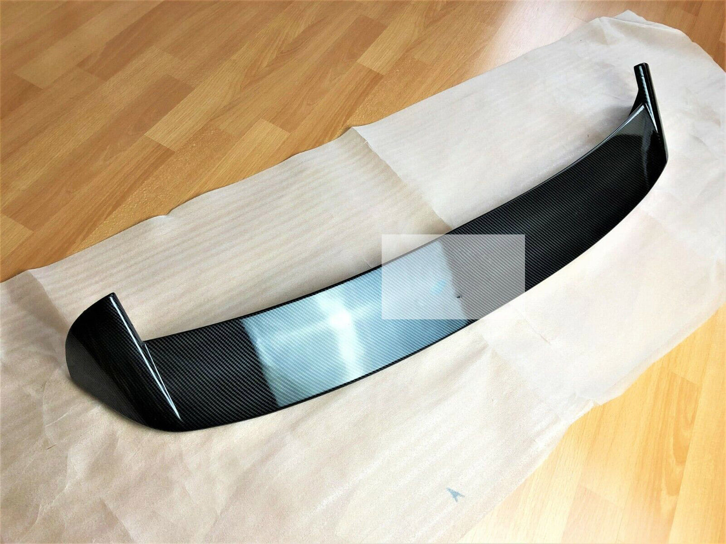 SEAT Ibiza Cupra Look 5dr MK5 6F Carbon Fibre Rear Boot Roof Spoiler 2017-22