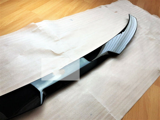 BMW M Sport 3 Series M3 F30 F80 Gloss Black M4 Style Boot Lip Spoiler 2011-19