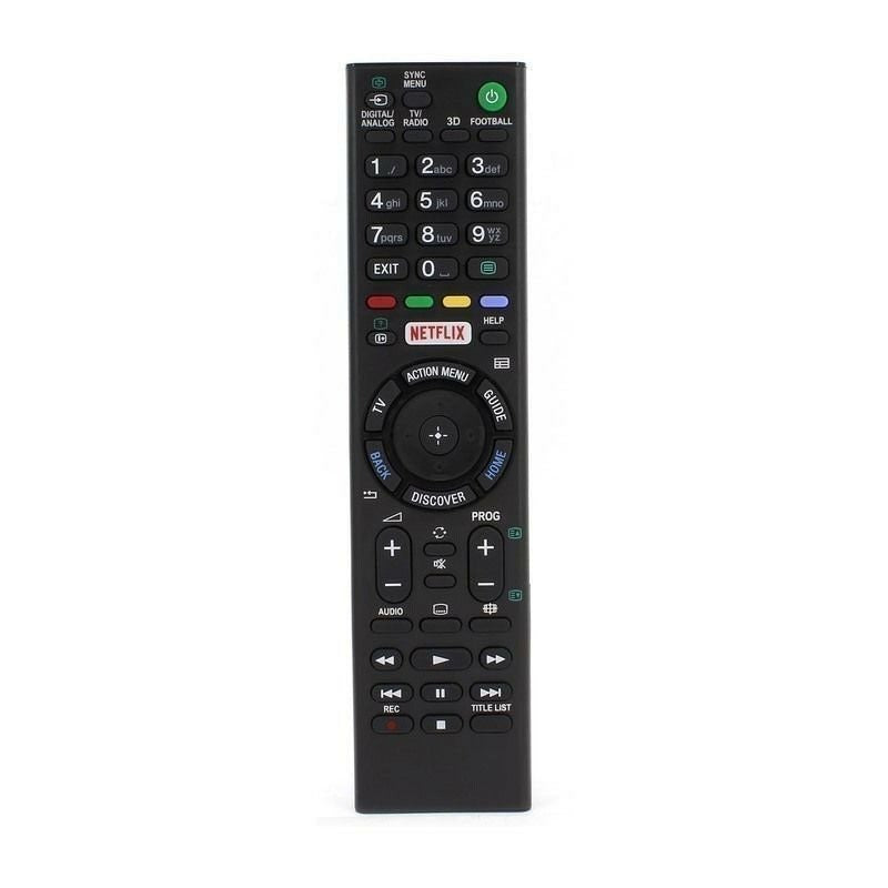 Replacement Remote Control for Sony KDL-43W756C W75C Full HD with Android TV