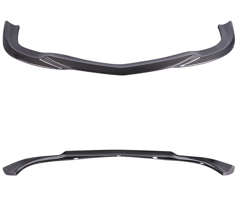 MERCEDES C CLASS S204 W204 C204 AMG STYLE CARBON FIBRE FRONT LIP SPLITTER 07-11