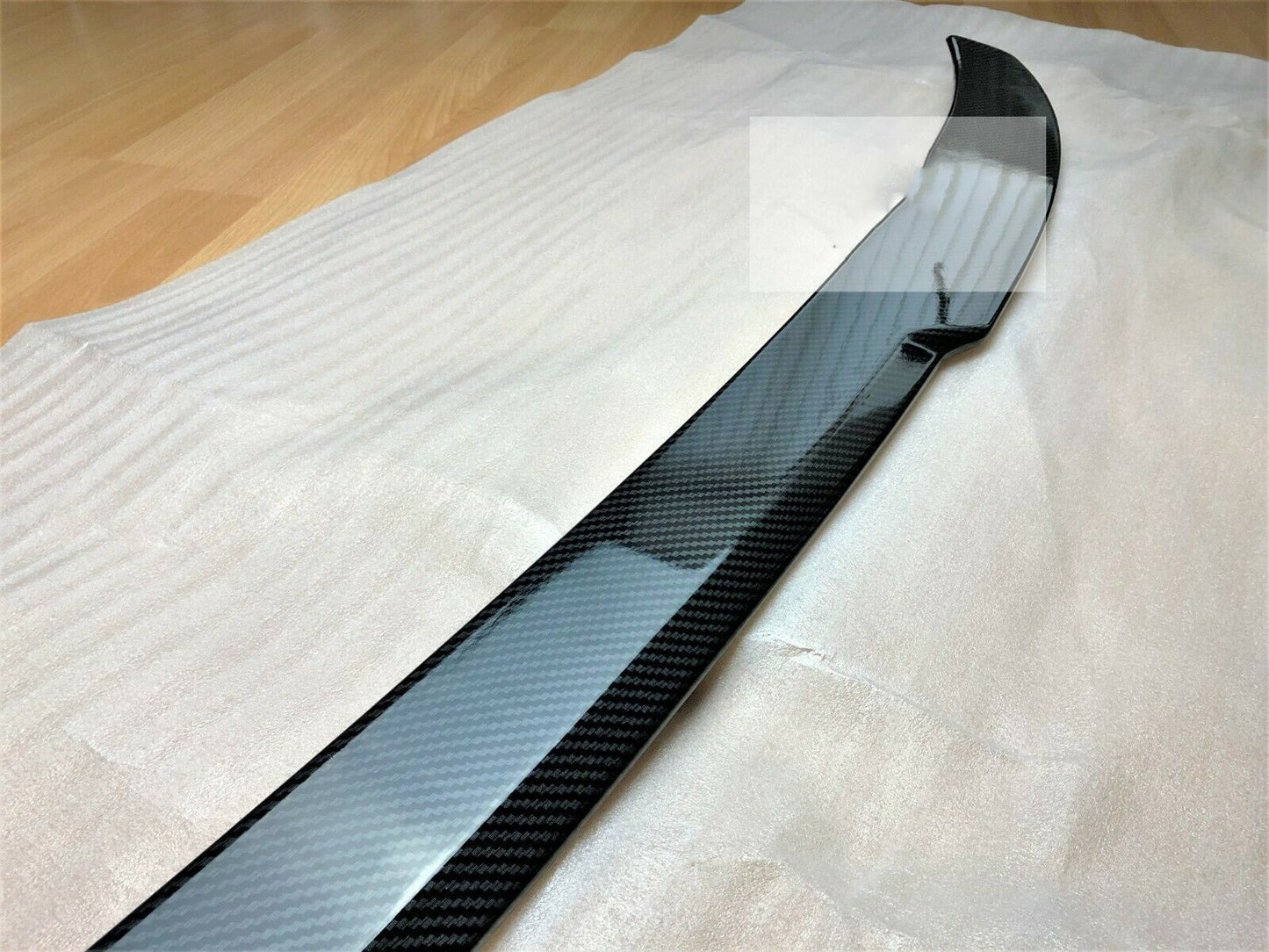 BMW CS Style 5 Series M5 G30 F90 Carbon Fibre M Sport Boot Lip Spoiler 2016+