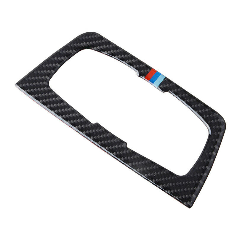 Carbon Fiber Interior Headlight Switch Cover Trim Fit for BMW F30 F31 F32 UK