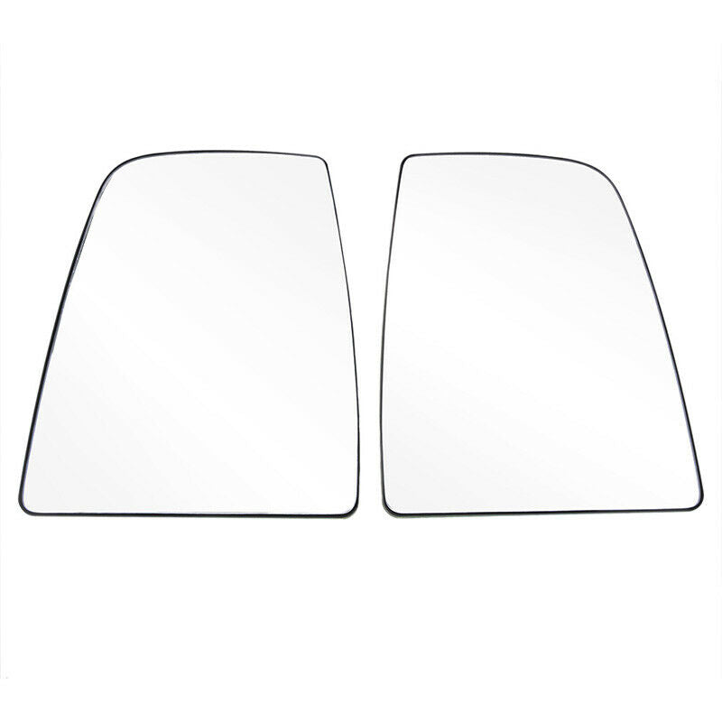 Pair Mirror Glass Upper Left Right Side For Ford Transit Van 150 250 350 2015-19