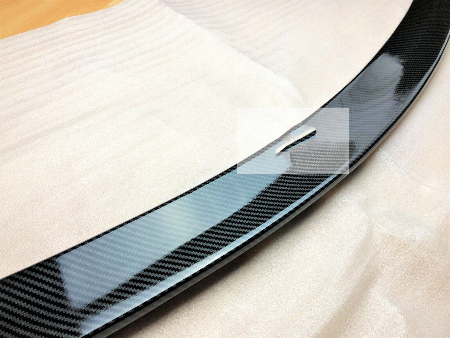 Mercedes C Class Coupe ‘C63 AMG Style’ W204 Carbon Fibre Lip Spoiler 2011-15