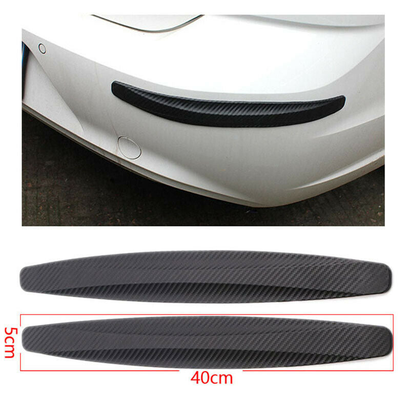 Car Carbonfiber Anti-rub Strip Bumper Body Corner Protector Guard Trim Auto part