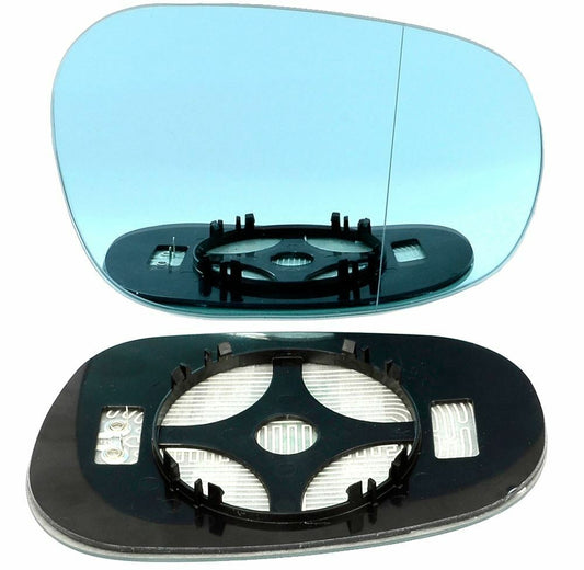 Right Driver side blue Wide Angle mirror glass for BMW 3 Series 2008-2012 heated