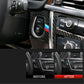Carbon Fiber Trim Engine Start Button Sticker Interior Cover fit BMW 3-4 Series