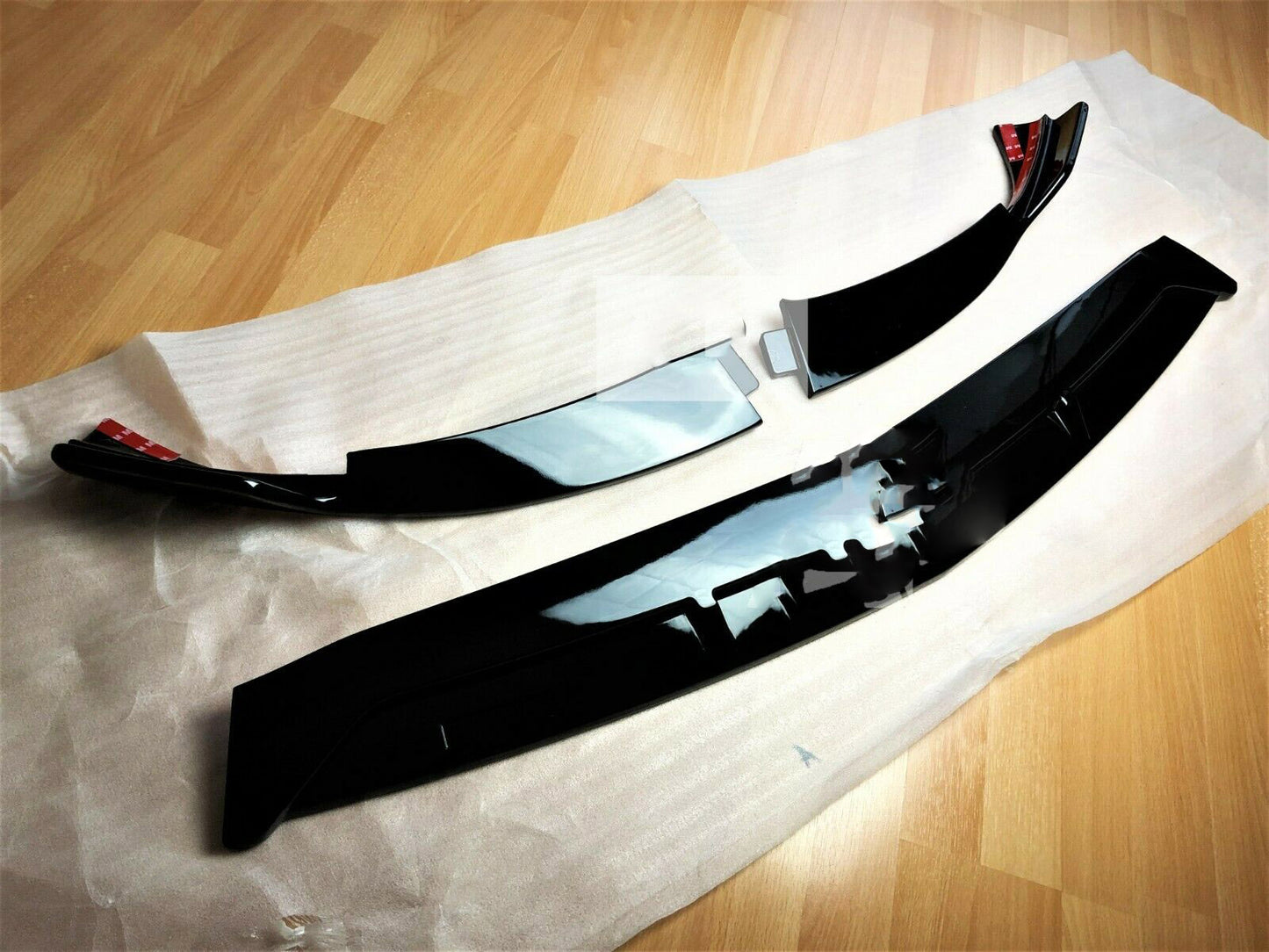 Mercedes A35 A45 AMG Brabus Style A Class W177 V177 Front Splitter Spoiler Lip Trim