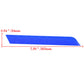 2x Blue Reflective Cycling Safety Warning Car Rear Bumper Decal Tape Sticker