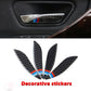 Decoration Cover Trim Part Accessories Carbon Fiber For BMW F30 F32 F80 F82 M3 F