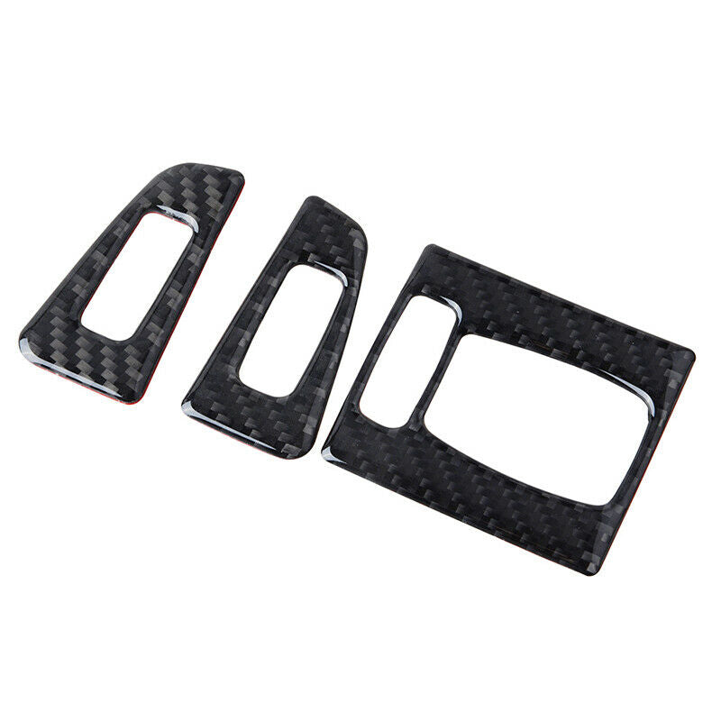 Carbon Fiber Interior Center Air Vent Outlet Cover Trim For BMW F30 F31 F32