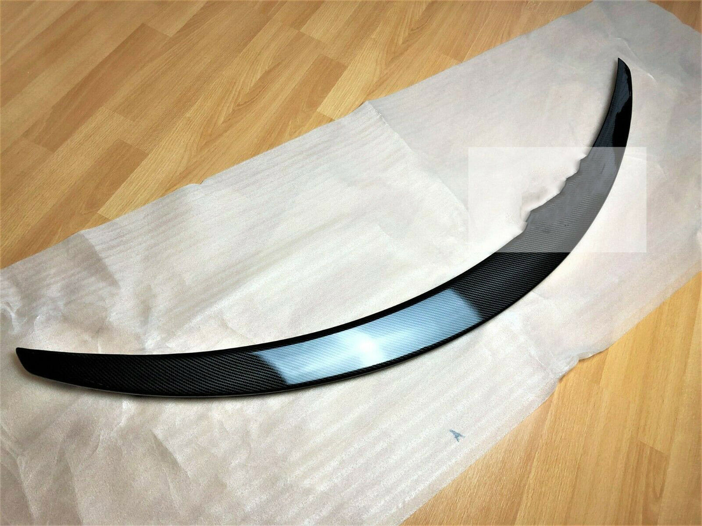 Mercedes C Class Coupe C63 AMG Style W205 C205 Carbon Fibre Lip Spoiler 2014-2021