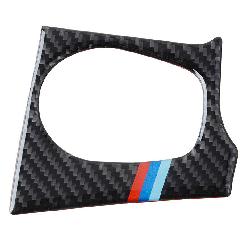 Carbon Fiber Trim Engine Start Button Sticker Interior Cover fit BMW 3-4 Series