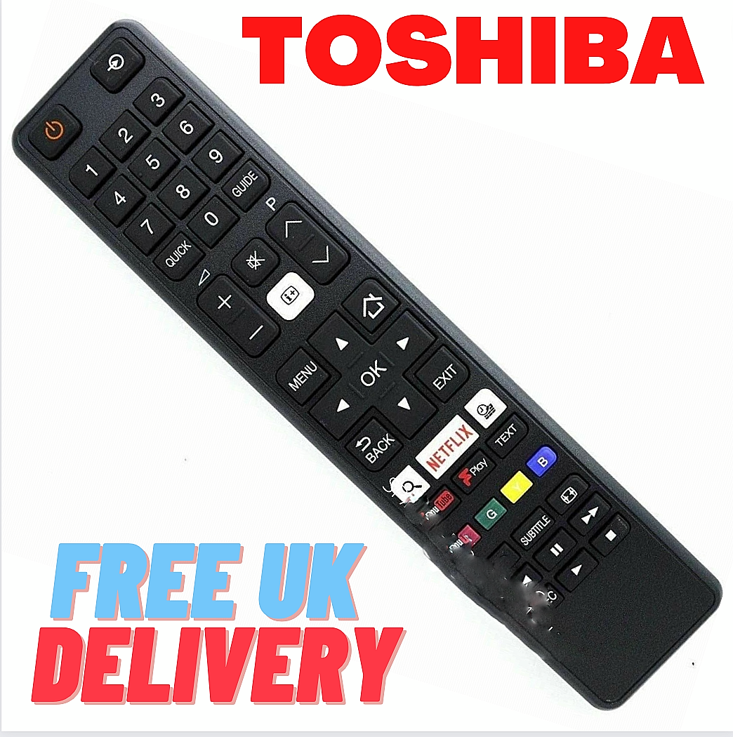 Replacement For Toshiba TV Remote Control CT8069 / CT-8069 / CT8053