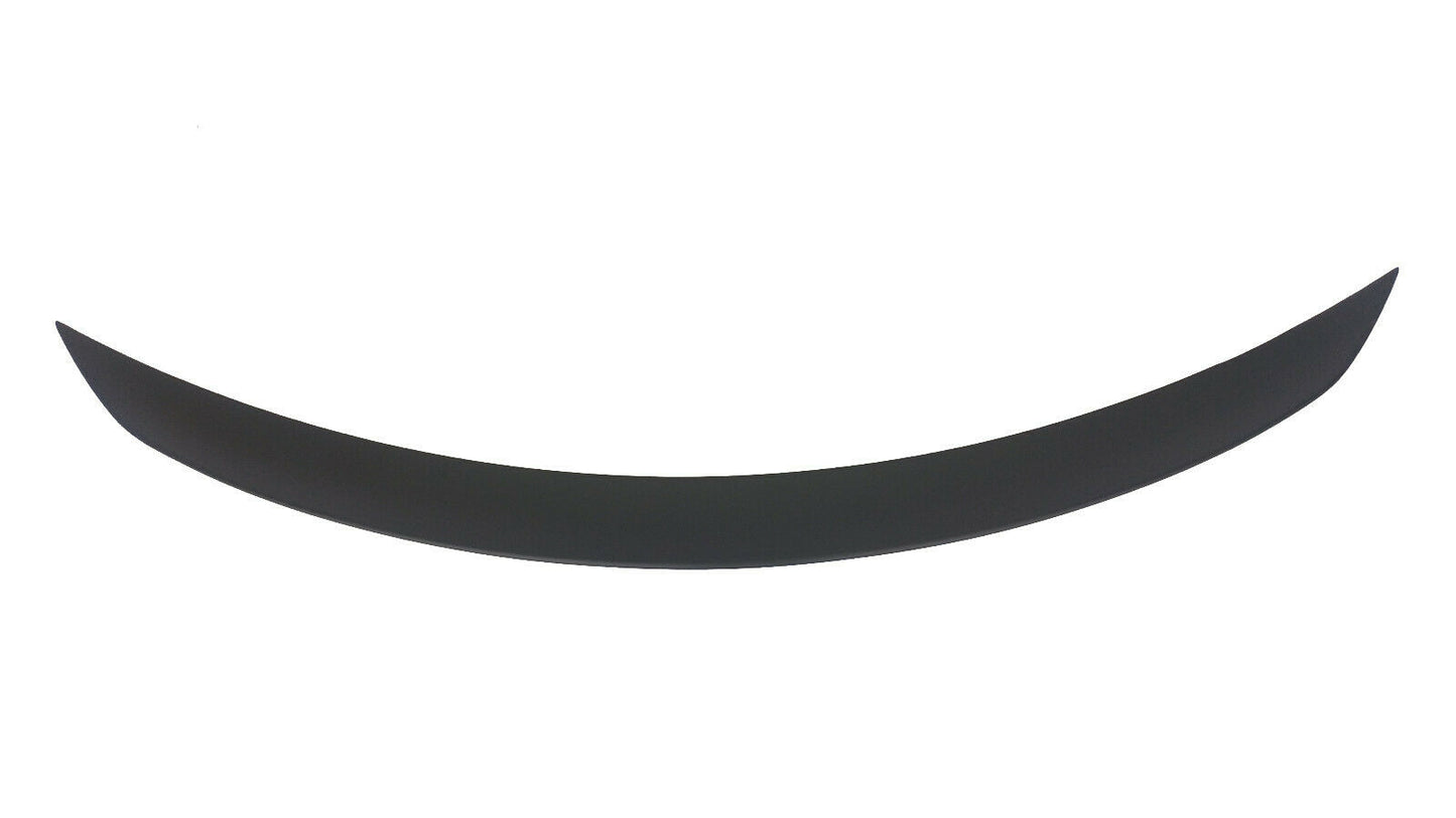 MERCEDES C CLASS COUPE C205 A205 AMG STYLE REAR BOOT SPOILER MATTE BLACK