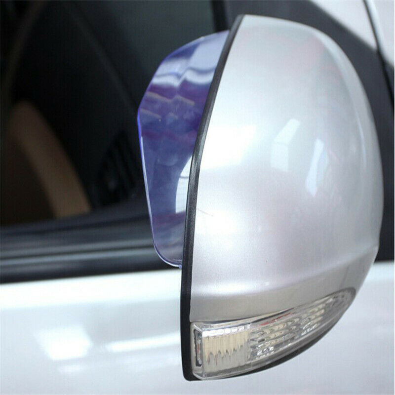 4pcs Car Rear View Side Mirror Rain Board Eyebrow Guard Sun Visor Accessories UK